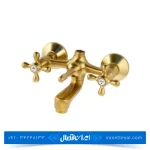 شیر دوش حمام مدل انزو رنگ طلایی مات آویسا