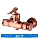 شیر توالت مدل بامبو رنگ رزگلد آویسا