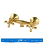 شیر توالت مدل انزو رنگ طلایی مات آویسا