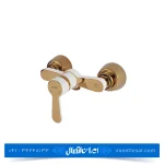 شیر توالت ادموند سفید طلایی