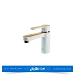 شیر روشویی ادموند سفید طلایی