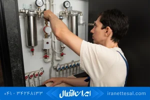 فشار تست لوله های پنج لایه