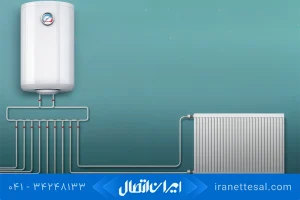 لوله کشی پکیج با لوله سفید