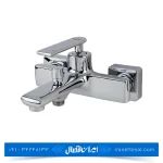 شیر حمام کسری مدل آمازون کروم