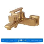 شیر جمام کسری مدل آمازون طلایی مات