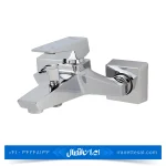 شیر حمام کسری مدل کنکورد کروم