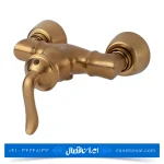 شیر توالت کسری مدل دانوب طلایی مات