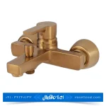 شیر حمام امگا طلایی مات