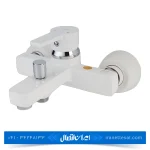 شیر حمام کسری مدل امگا سفید