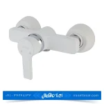 شیر توالت کسری مدل امگا سفید