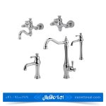 ست شیرآلات کسری مدل ورسای کروم