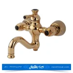 شیر حمام کسری مدل ورسای طلایی