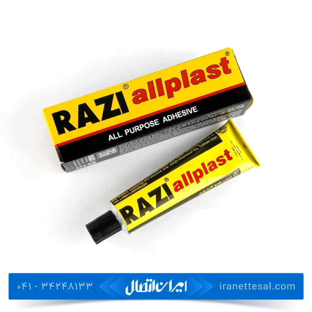 چسب همه کاره رازی مدل Allplast حجم 30 میلی لیتر