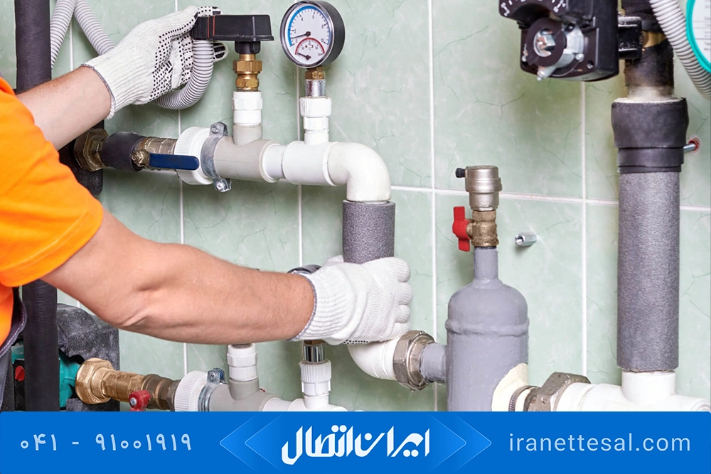 سیستم گرمایش از کف آبی