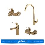 ست شیرآلات کسری مدل رایان طلایی