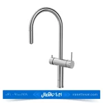 شیر ظرفشویی کسری مدل آکورد رنگ کروم