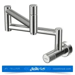 شیر آشپزخانه روگازی کسری مدل پارنوراما رنگ کروم