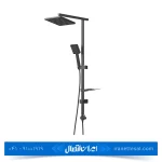 علم دوش کسری مدل ورتو رنگ مشکی