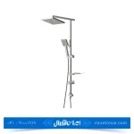 علم دوش کسری مدل ورتو رنگ کروم