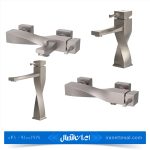 شیرآلات کسری مدل فیلادلفیا کروم مات